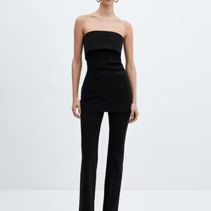 NWT Mango Draped detail top